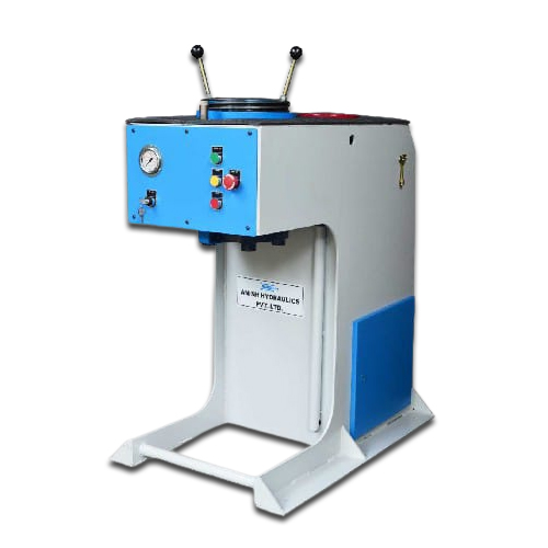 vertical hose crimping machine